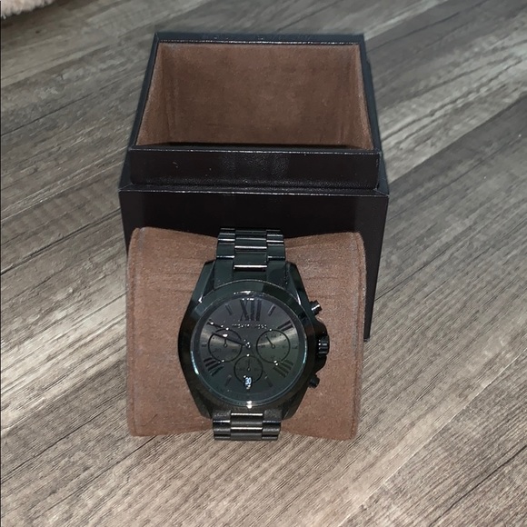 Michael Kors black unisex watch - Picture 2 of 7